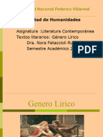 Genero Lirico