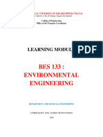 Bes 133 Environmental Engineering Weeks 1 To 13