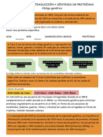 Ejercicio #2 Código Genético