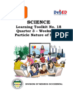 Grade 8 - Science - Q3 - Week 1-2 - SET 18 - Particle Nature of Matter