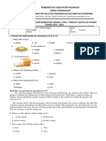 Soal Pas kls.5 Bhs - Inggris SEM 2 2024