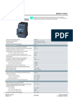 3RV20111GA10 Datasheet Es