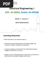 Week 7 - Lecture 1