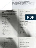 BLUE Properties of OLS Estimators and Gauss Markov