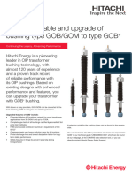 8DAL474830 - en Conversion Table and Upgrade of Bushing Type GOB - GOM To Type GOB