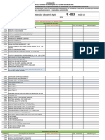 FR 084 - Planilha de Solicitação de Materiais - Unidades Apolo