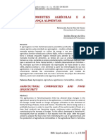 OS COMMODITIES AGRÍCOLAS E A (IN) SEGURANÇA ALIMENTAR - Raimunda Aurea