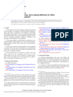 Packaging, Marking, and Loading Methods For Steel Products For Shipment