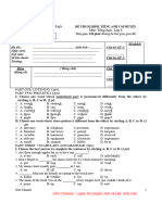 Đề HSG Lớp 8 With Answer Key - Otto Channel