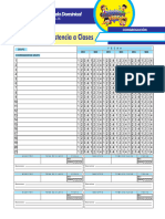 Formato de Asistencia A Clases IPUC