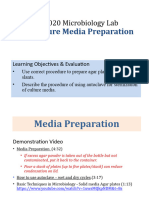 2C, Media Preparation