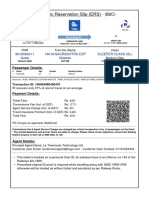 Electronic Reservation Slip (ERS) : 8618096411 19016/saurashtra Exp Sleeper Class (SL)