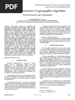 HJ Semi Symmetric Cryptographic Algorithm