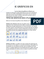 Tipos de Gráficos en Excel