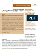 Article Publié Retrospective-Case-Control-Study-Of-Pet-Ferrets-With-Cystine-Urolithiasis-In-Quebec-Canada-Epidemiological-And-Clinical-Features