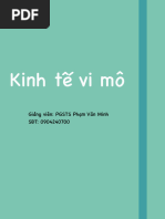 Vở Viết Kinh Tế Vi Mô