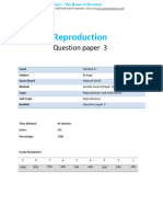 13.3 Reproduction 1b Igcse - 9 1 - Edexcel Biology