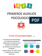 Crisis Ciscuntanciales - Primeros Auxilios Psicologicos - Pablo - PEIZAG