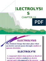 Electrolysis