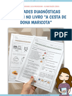 Atividades Diagnosticas Prontas Alfabetizacao Baseadas No Livro A Cesta de Dona Maricota Biblioteca Luzia Professora