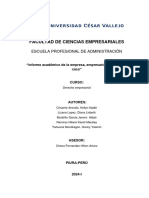 Derecho Empresarial - Estudio de Caso Ucv