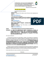 Carta Multiple #00000 NOTIFCACION DE REINICIO DE PLAZO #01 - CARRETERA ALTO PERU - MILPO