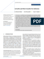 2023 - Journal Os Separation Science - Pesticide Residues in Herbs and Their Transfer For Infusions