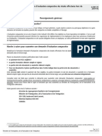 FO Demande Evaluation Etudes Hors Quebec A0361F0