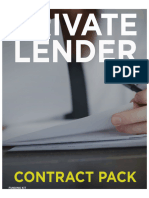 Private Lender Contracts