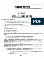 Question Papers: SEM. - (JULY 2023)