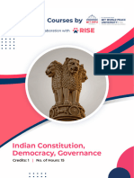 Indian Constitution - Foundation Course Brochure