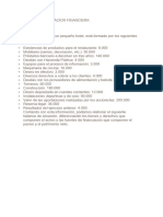 Casos de ESTADO DE SITUACION FINANCIERA