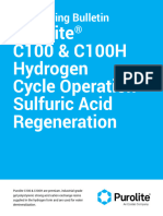 C100 C100H Sulfuric Acid Regeneration