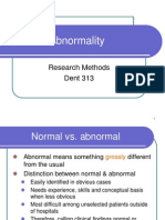 Lecture 7 (Slide) Abnormality