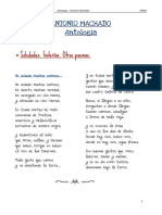 ANTONIO MACHADO - Antología