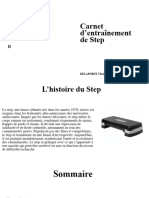 Carnet D'entrainement de Step