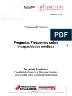 Preguntas Frecuentes Sobre Incapacidades Medicas Final