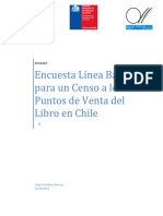 Encuesta Línea Base para Un Censo A Los Puntos de Venta Del Libro en Chile