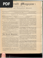 Occult Magazine v1 n4 May 1885