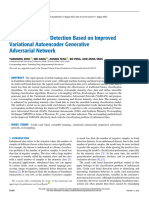 Credit Card Fraud Detection Based On Improved Variational Autoencoder Generative Adversarial Network