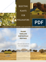 Selecting Plants For Pollinators: Prairie Parkland (Subtropical) - North American Pollinator Protection Campaign