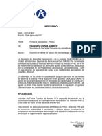 Memorando: Clave: GDIR-3.0-12-06 Versión: 01 Fecha: 20/09/2011 Página: 1 de 7