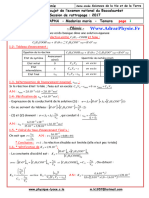 Correction Examen PC Juillet 2017 2bac SVT FR