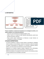 La Estadistica Definiciones