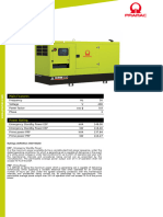 Pramac GSW150P 148kVA Datasheet