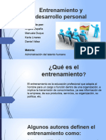 Entrenamiento y Desarrollo Personal 2