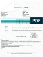 Informe de Ensayo N°: H2O ZN PB Pbox Znox % % G/TM Oz/Tc % % % 4.91 17.87 365.17 10.65 7.62 1.10 0.84 Ag