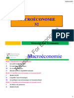 Cours Macroéconomie S2 Avec Exercice