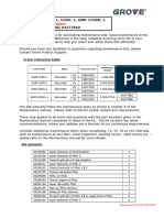 Maintenance Kit Guide GMK 5180 1, 5200 1, 5250L 1, 5150XL 1 E5 T3 Engines 04377860