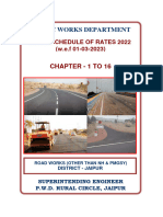 Road BSR 2022 (Wef 01-03-2023)